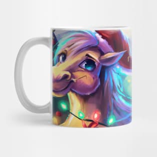 Cute Horse Drawing Mug